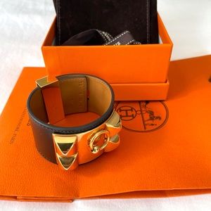 HERMES CDC Collier De Chien Bracelet